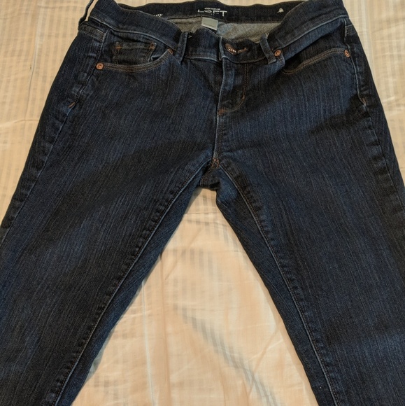 Loft Dark Denimn Jeans - Picture 1 of 4
